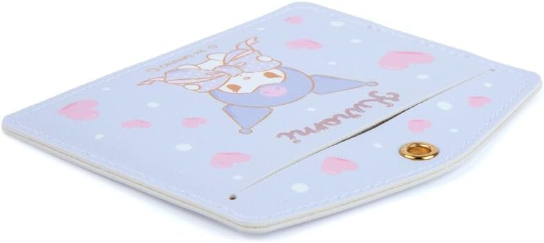 DAISO Kuromi Big Ribbon ID Case - Light Purple Sanrio Character Card Holder - Image 2